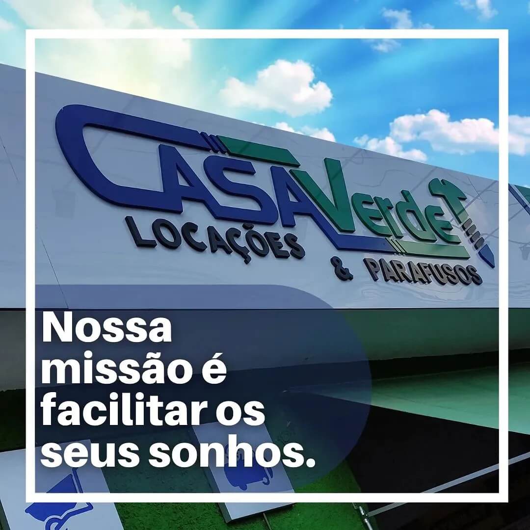 casa verde parafusos - site confiável
