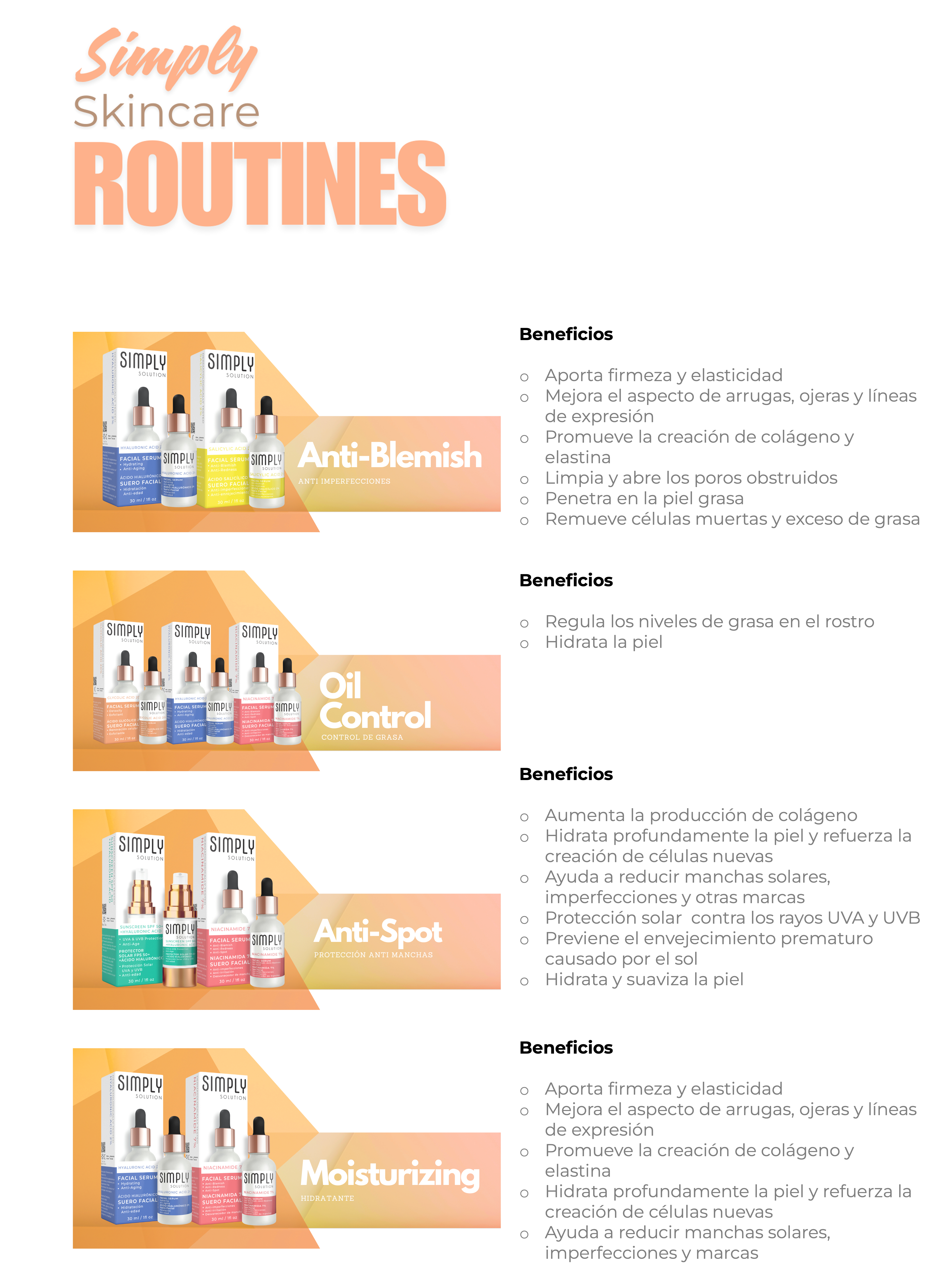 Simply Solution Skincare Routines Resume