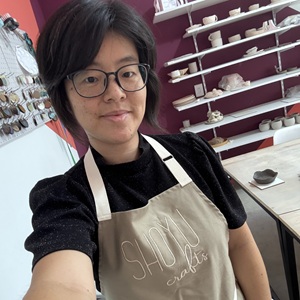Simoni Nishimura fundadora e professora Ateliê Shoyu Crafts