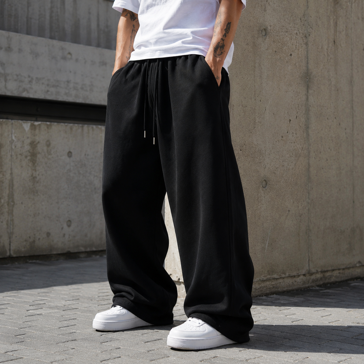 Detalle tela baggy BISNES