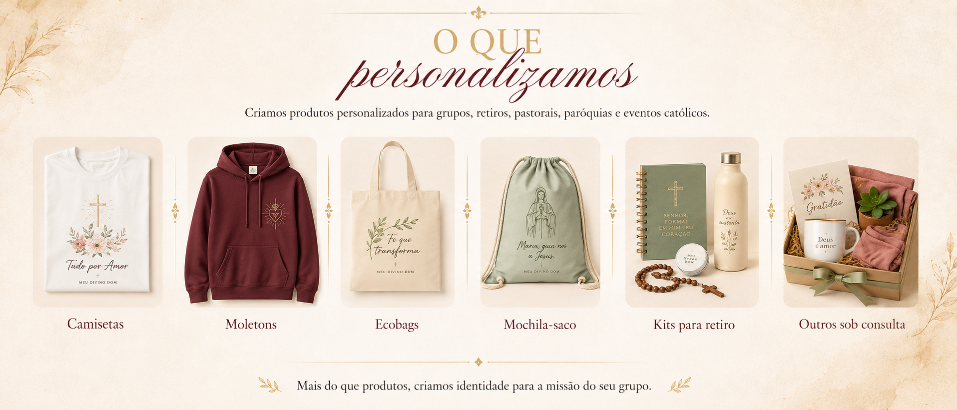O que personalizamos