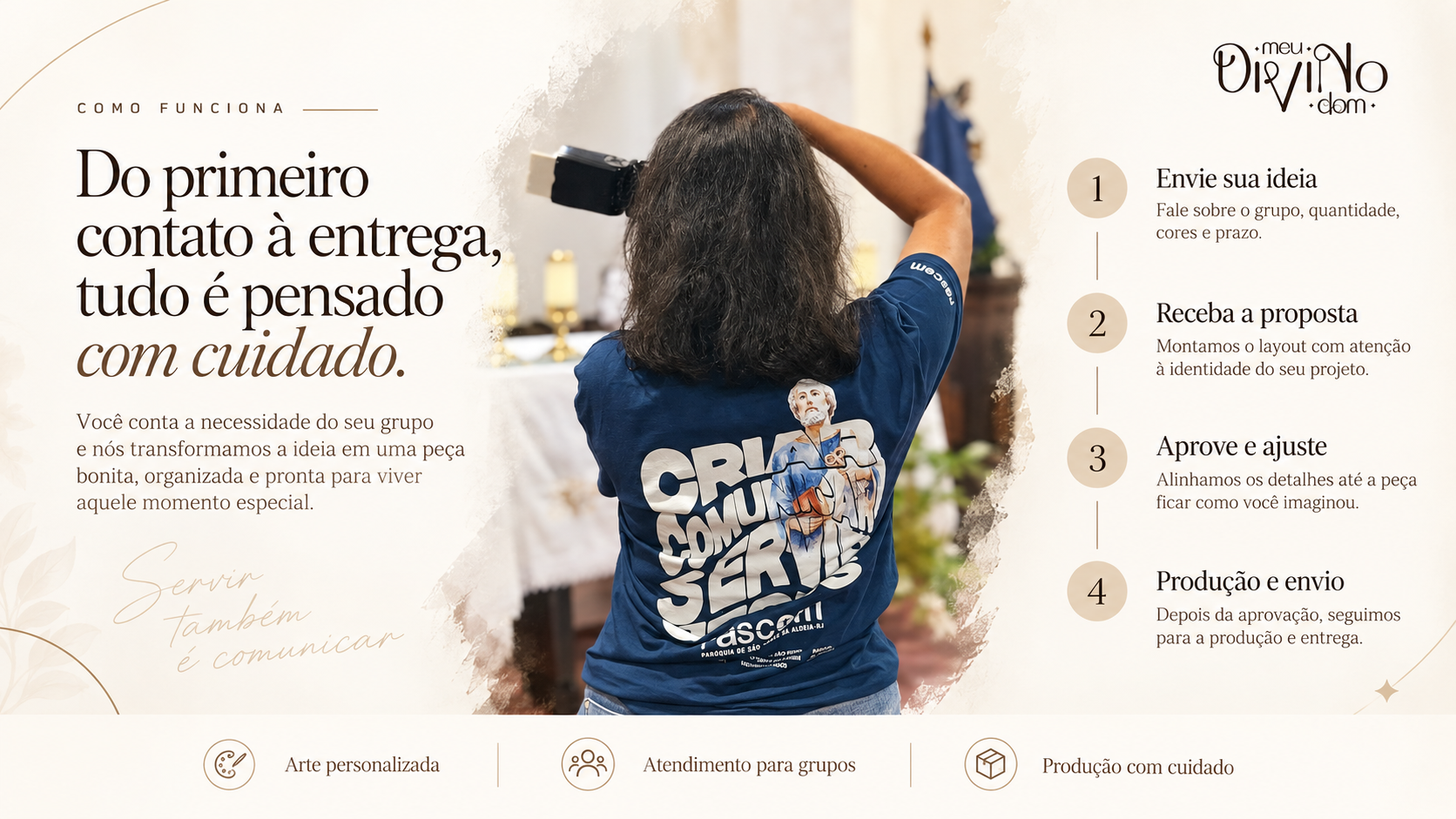 Como funciona o pedido personalizado