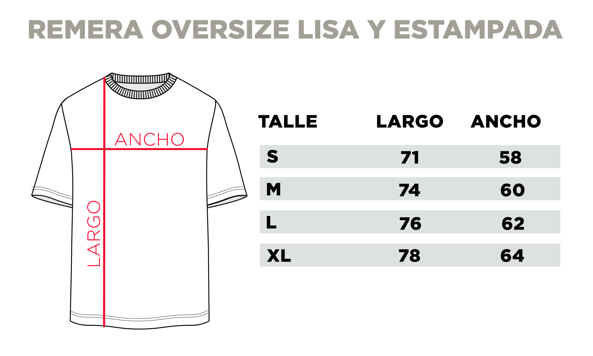 remera Oversiza
