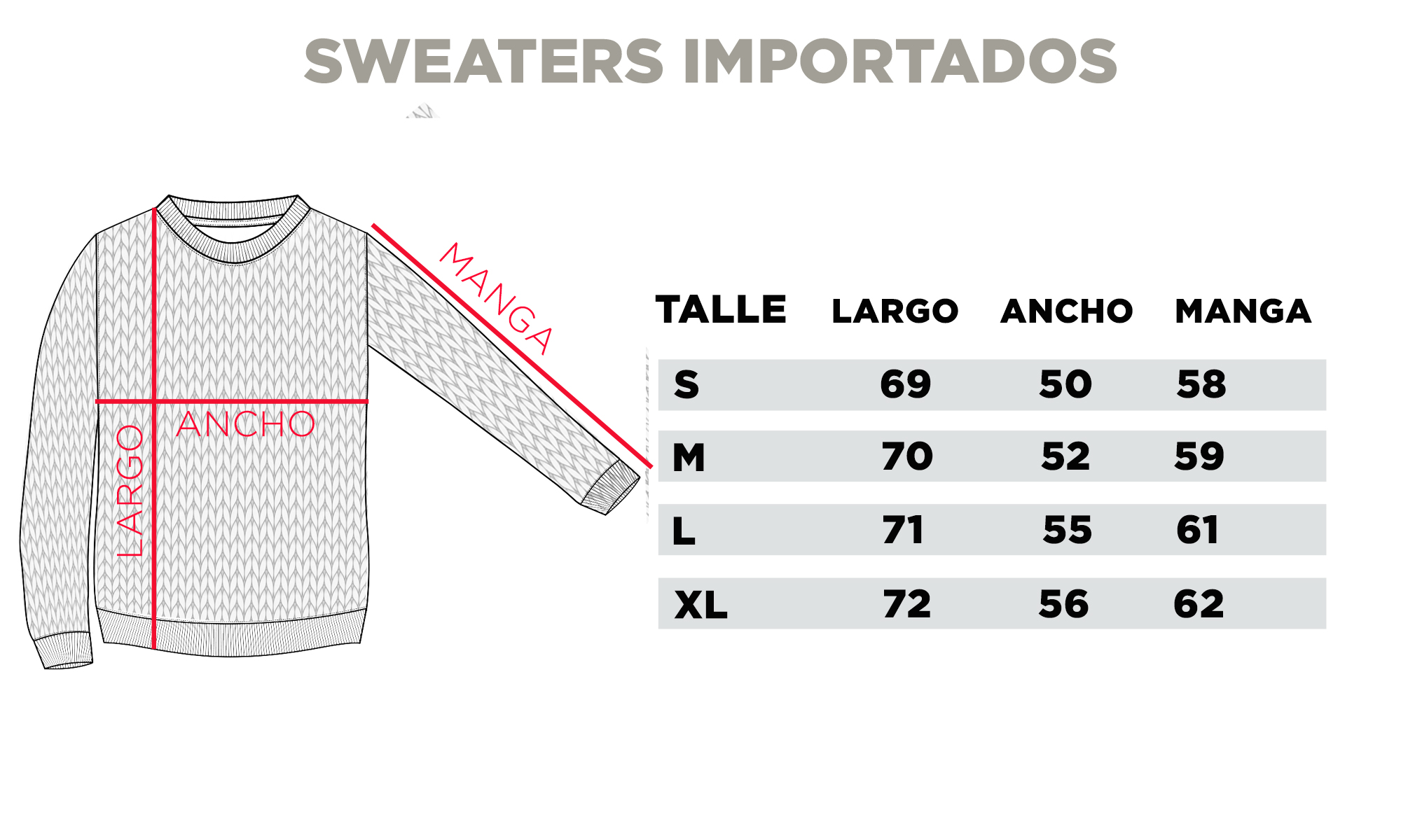 Sweaters Importados