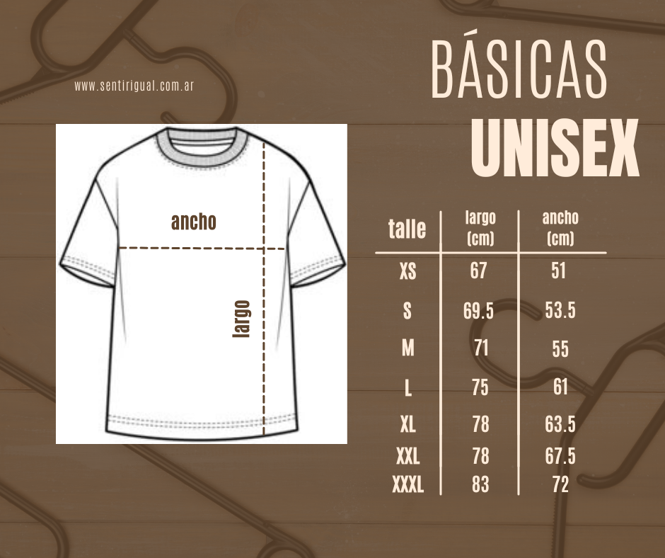 REMERAS BÁSICAS UNISEX