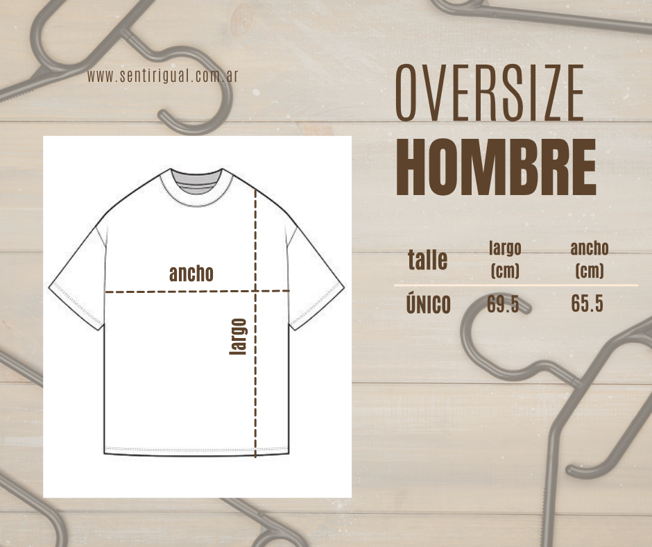 LÍNEA OVERSIZE HOMBRE