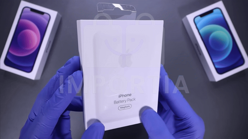Unboxing Battery Pack Apple