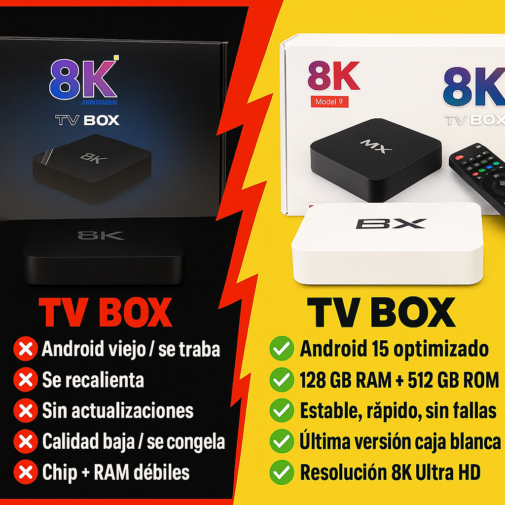 TV Box PRO Caja Blanca