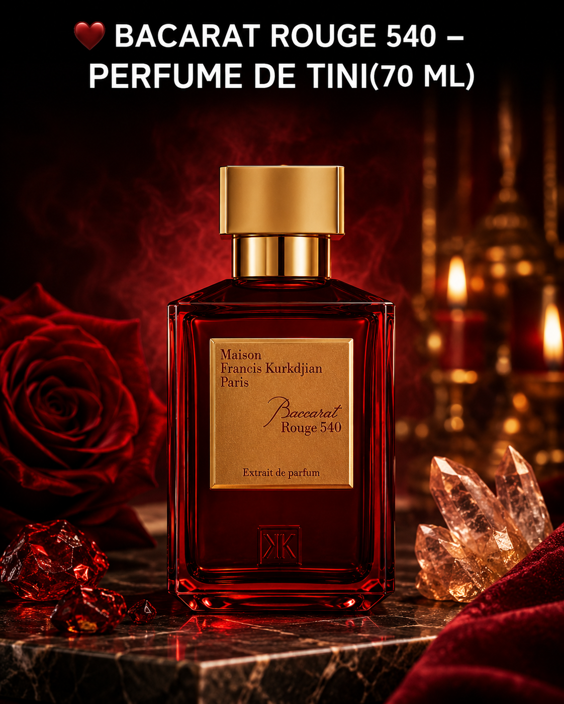 Extracto inspirado en Baccarat Rouge 540