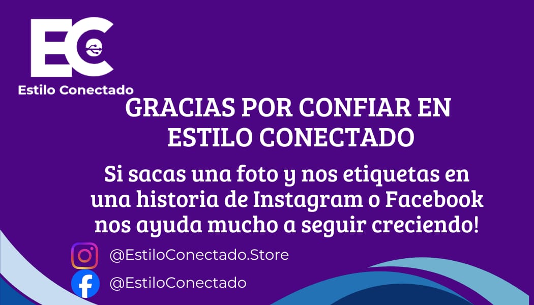 Gracias por tu Compra! Estilo Conectado