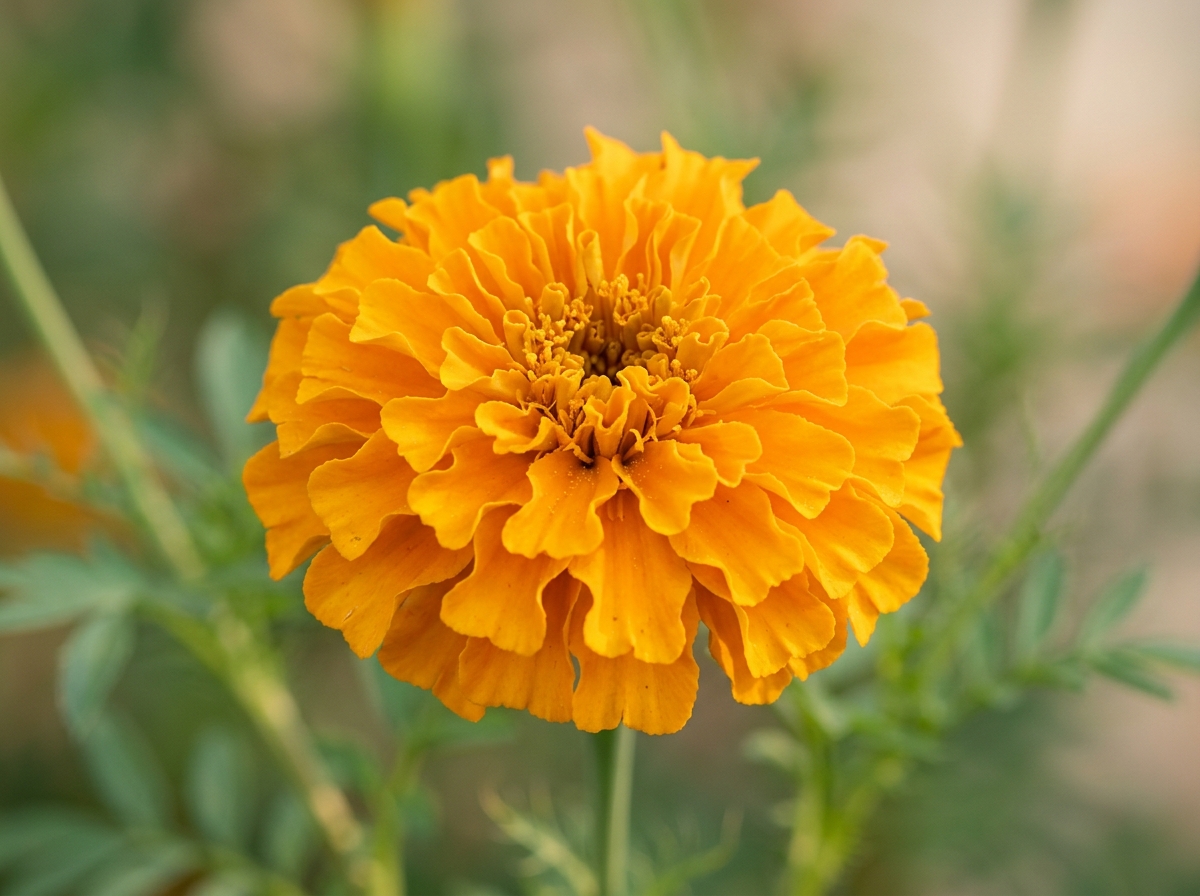 Flor de Caléndula dorada fuente natural de Luteína y Zeaxantina