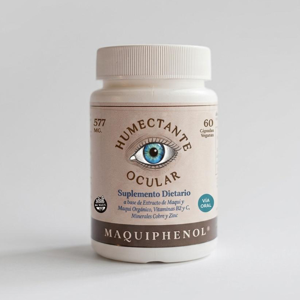 Maquiphenol Humectante Ocular Vía Oral - Frasco 60 Cápsulas