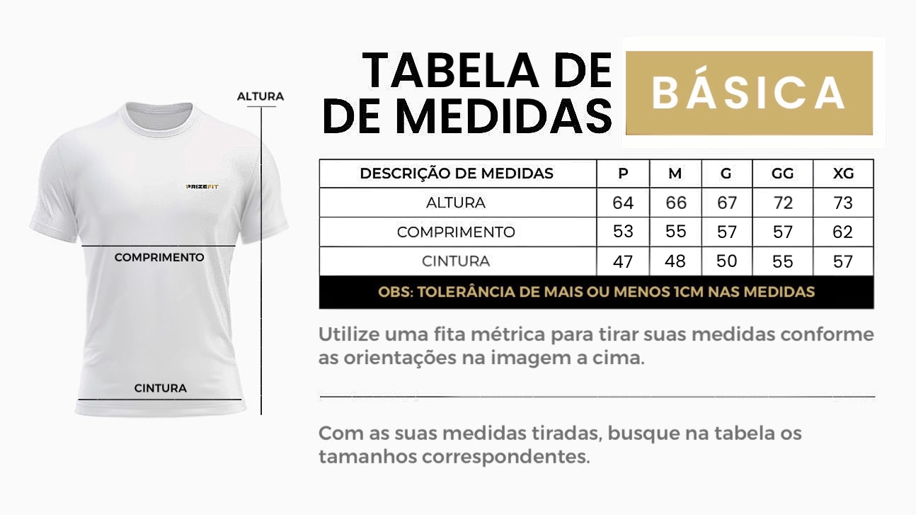 Tabela de Medidas