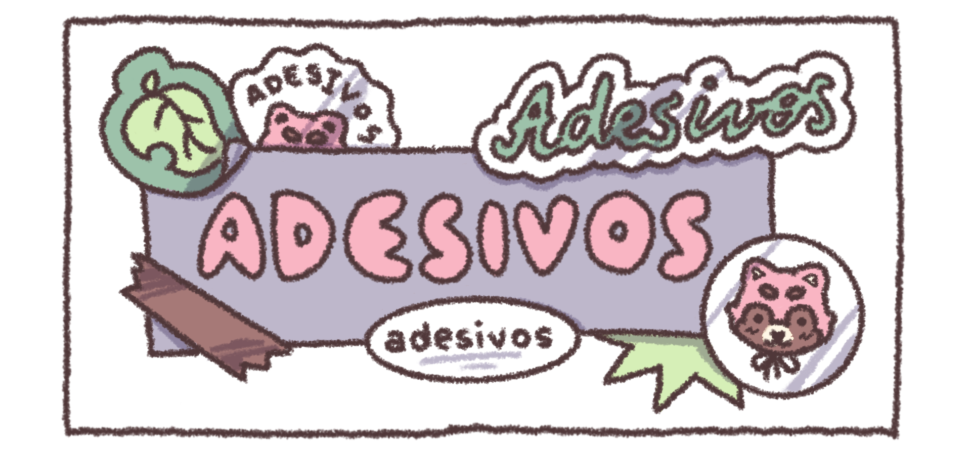 Adesivos Tanukices