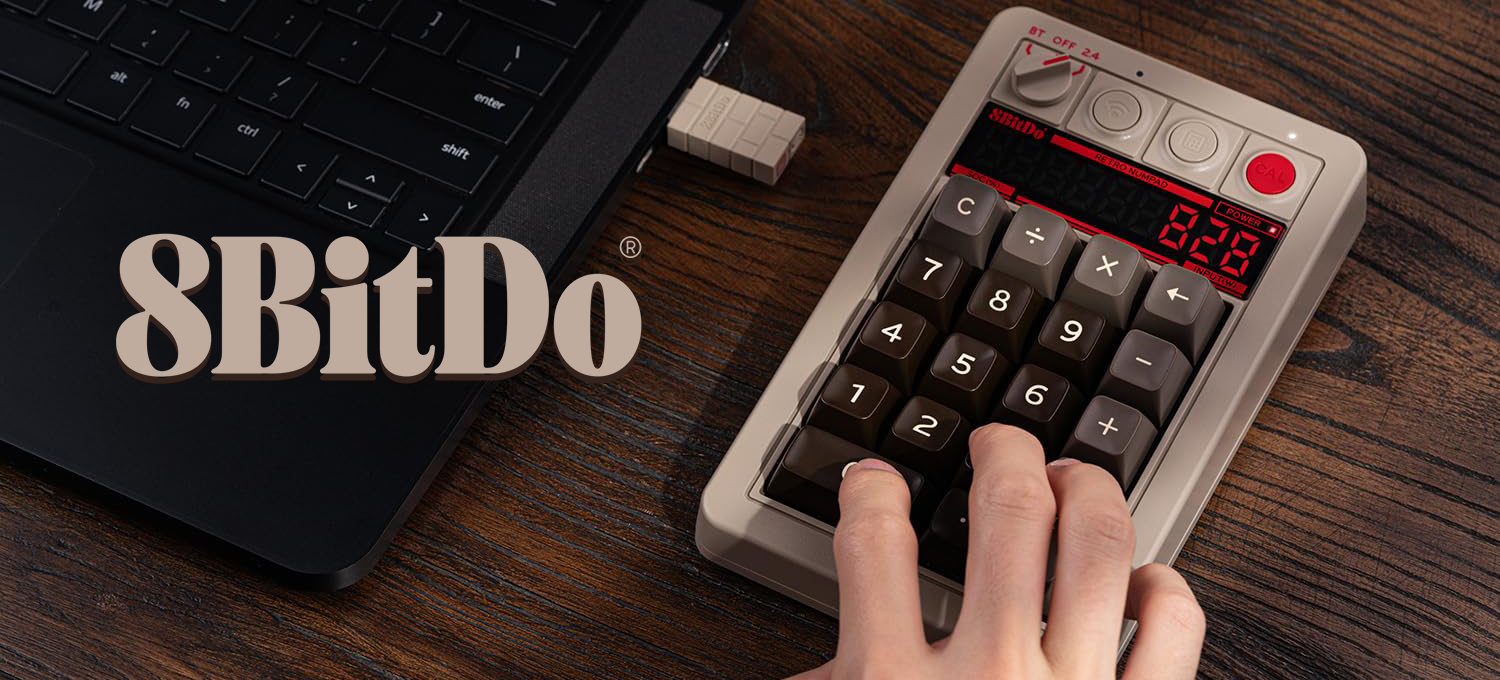 8BitDo Retro 18 C64 Edition - HitGaming
