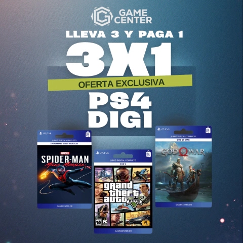 3x1 Primarios PS4 - Pack 2