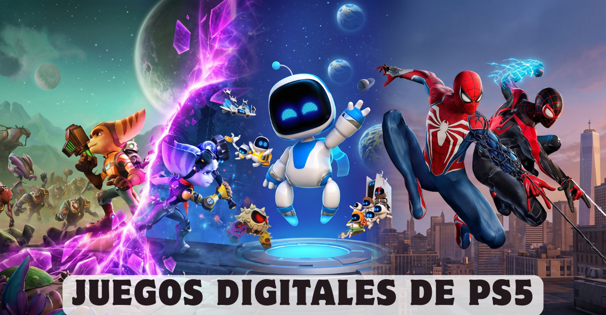 Juegos Digitales de PS5 para chicos