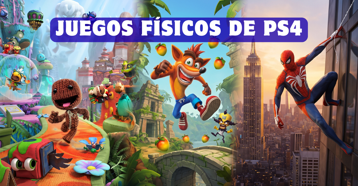 Juegos Físicos de PS4 para chicos