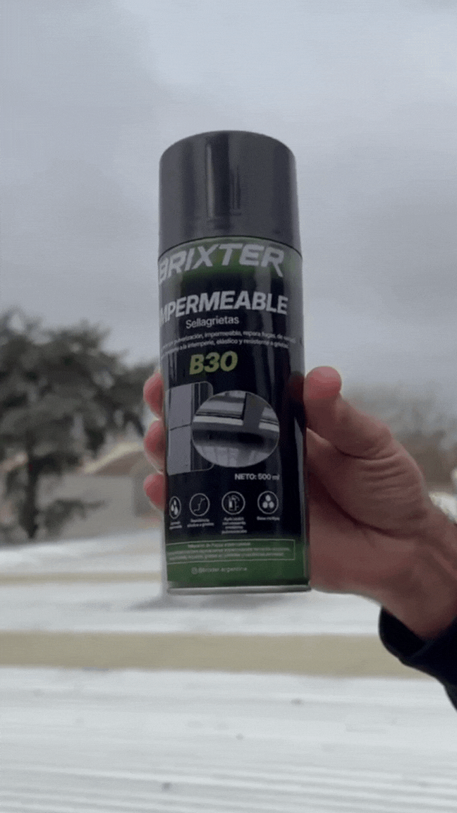 BRIXTER Sellador Impermeable en uso