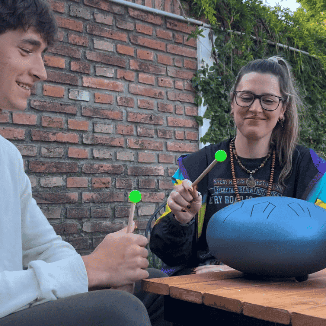 Tocando con amigos