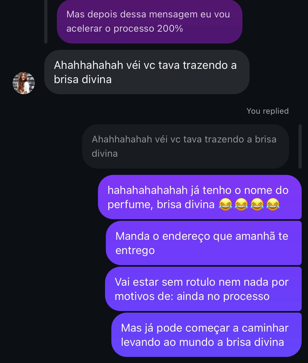 FEEDBACK BRISA DIVINA