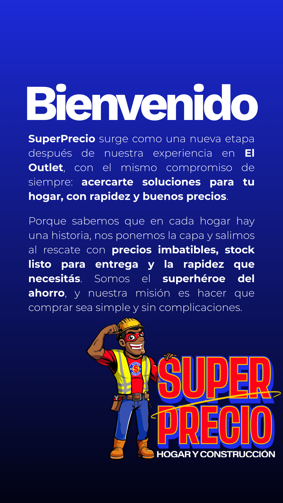 Bienvenido - SuperPrecio