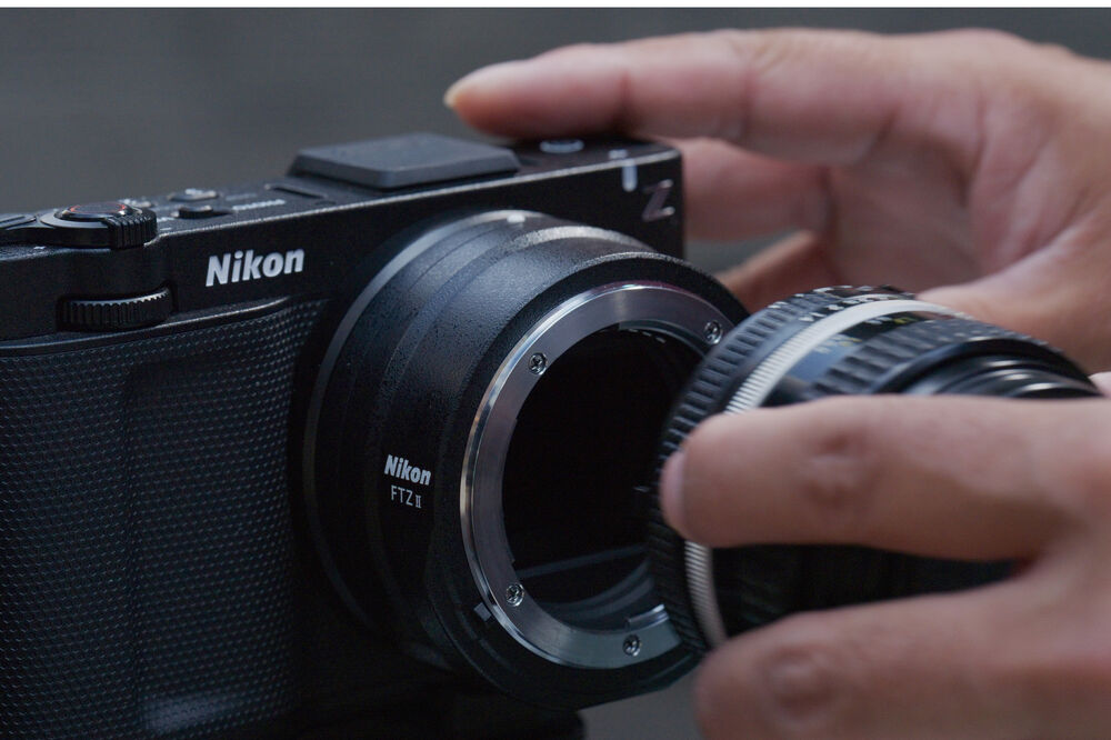 Ecossistema de montagem nikon Z