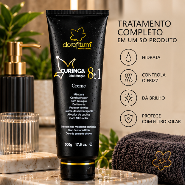 Benef&iacute;cios Curinga 8 em 1 Creme