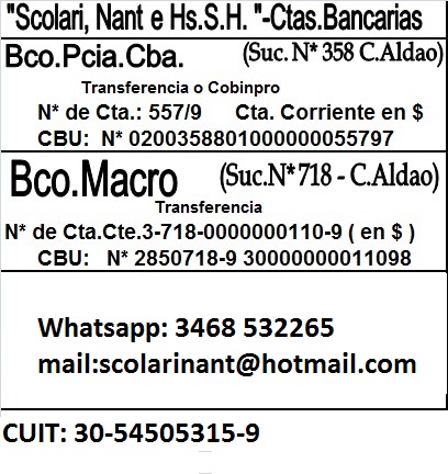 Datos Bancarios