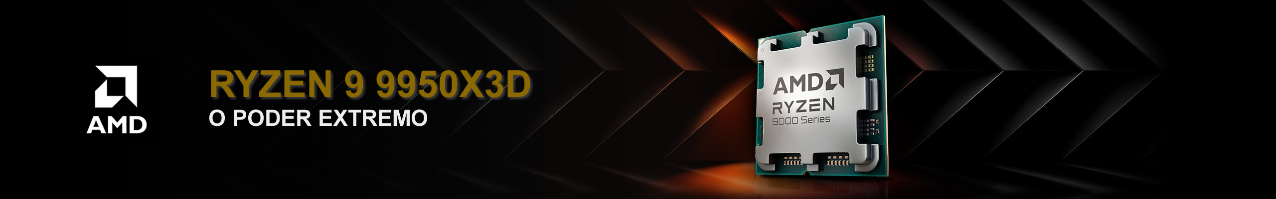 Processador AMD Ryzen 9 9950X3D 5.7GHz 144MB Cache AM5