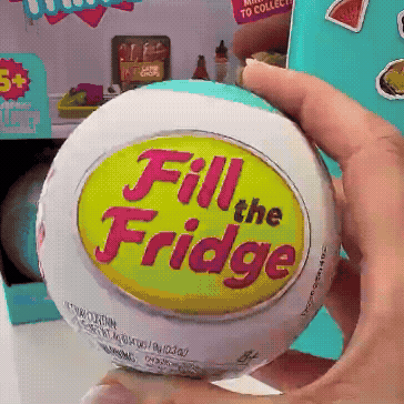 Mini Brands Fill The Fridge