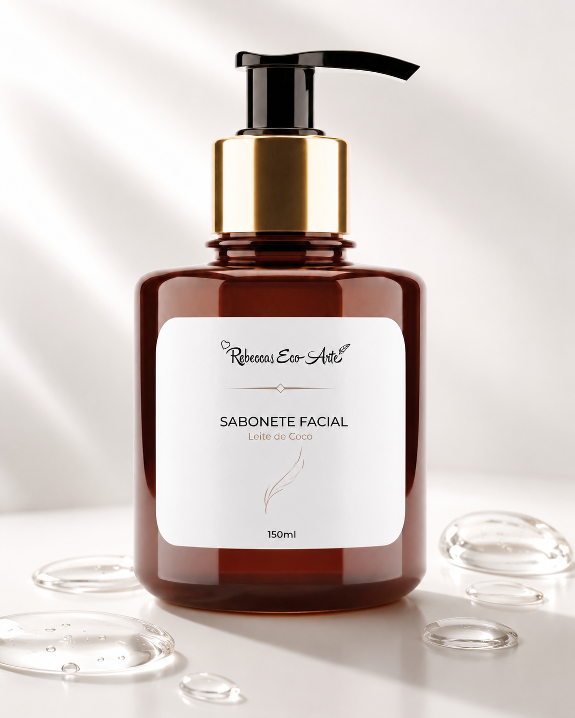 Produto cosmético contendo glicerina em composição inspirada em hidratação e cuidados com a pele.