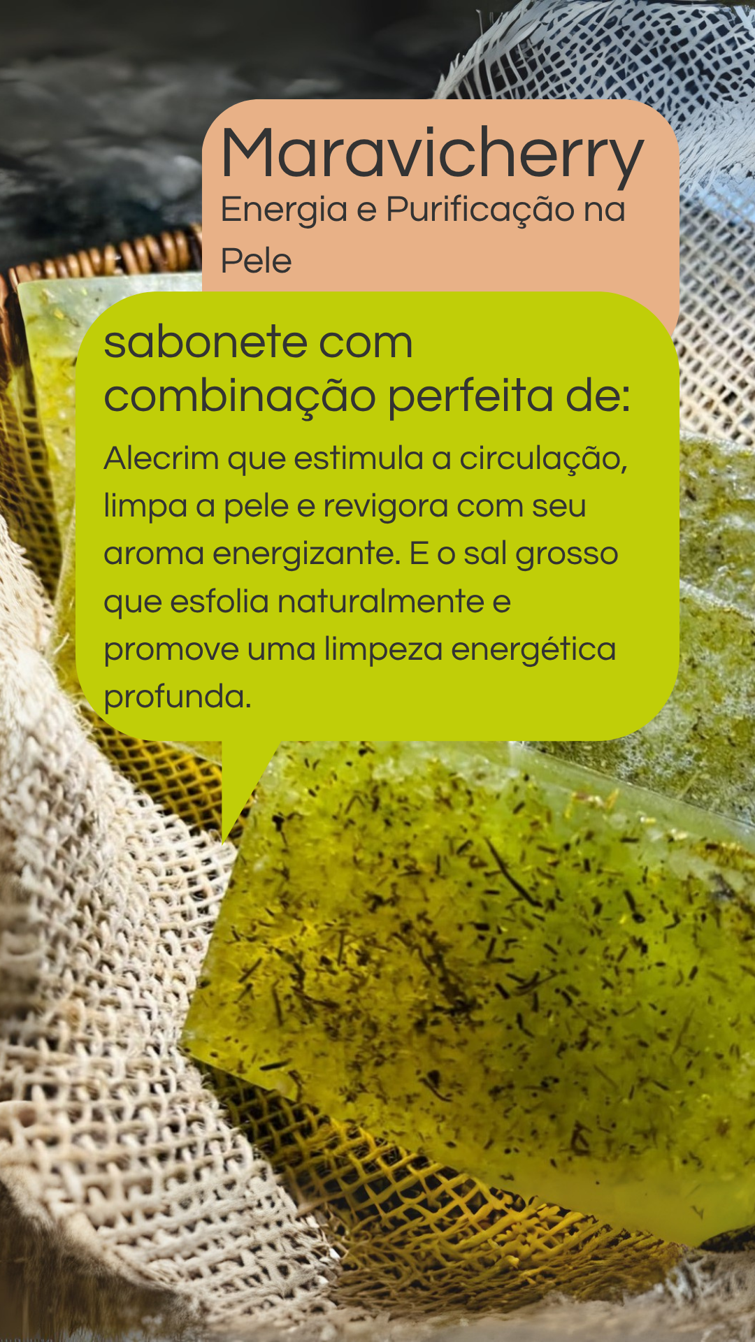 Sabonete Maravicherry Afeto Saboaria