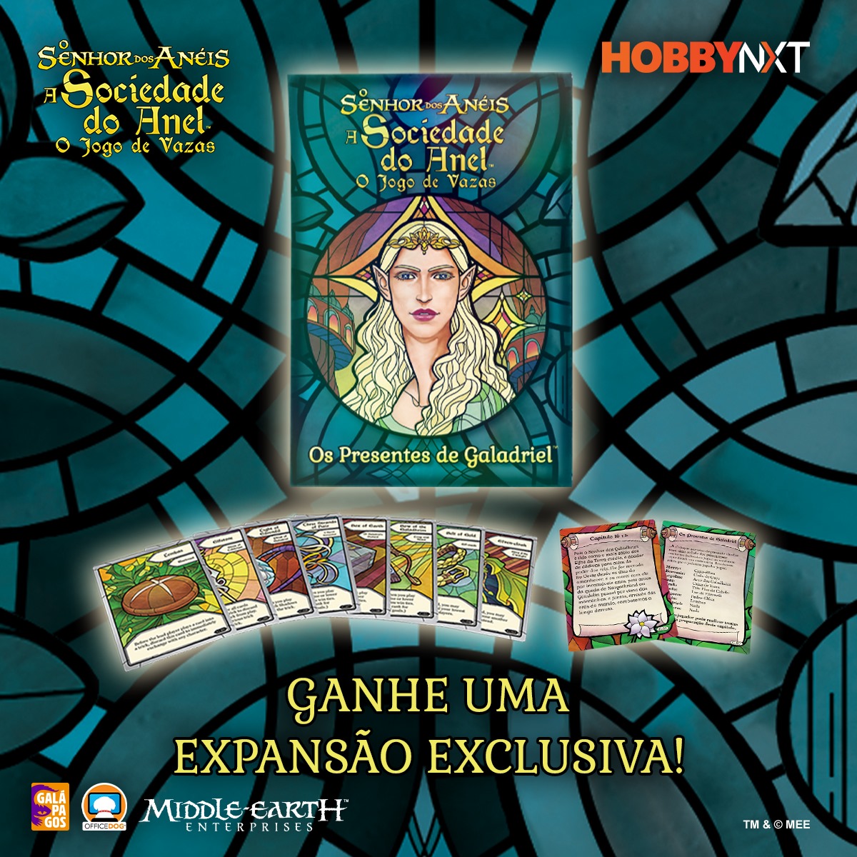 cartas promocionais da Galadriel