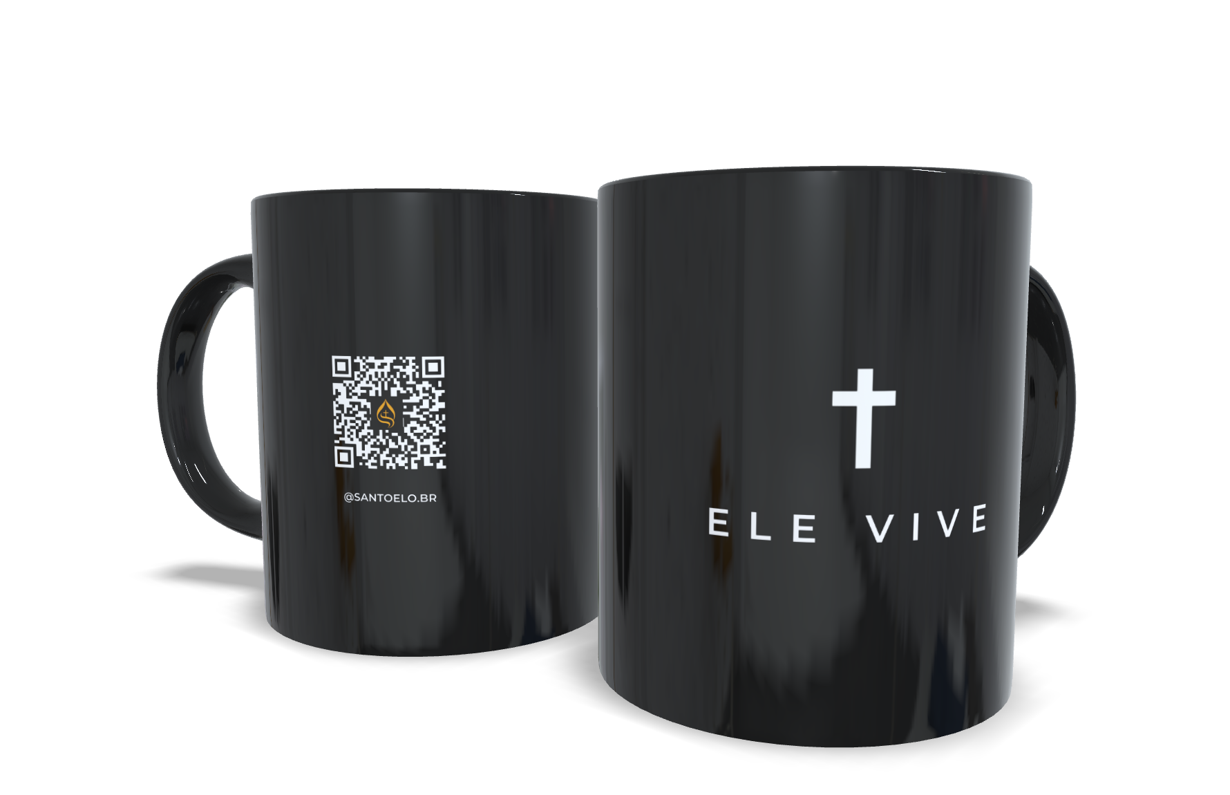 Caneca Ele Vive