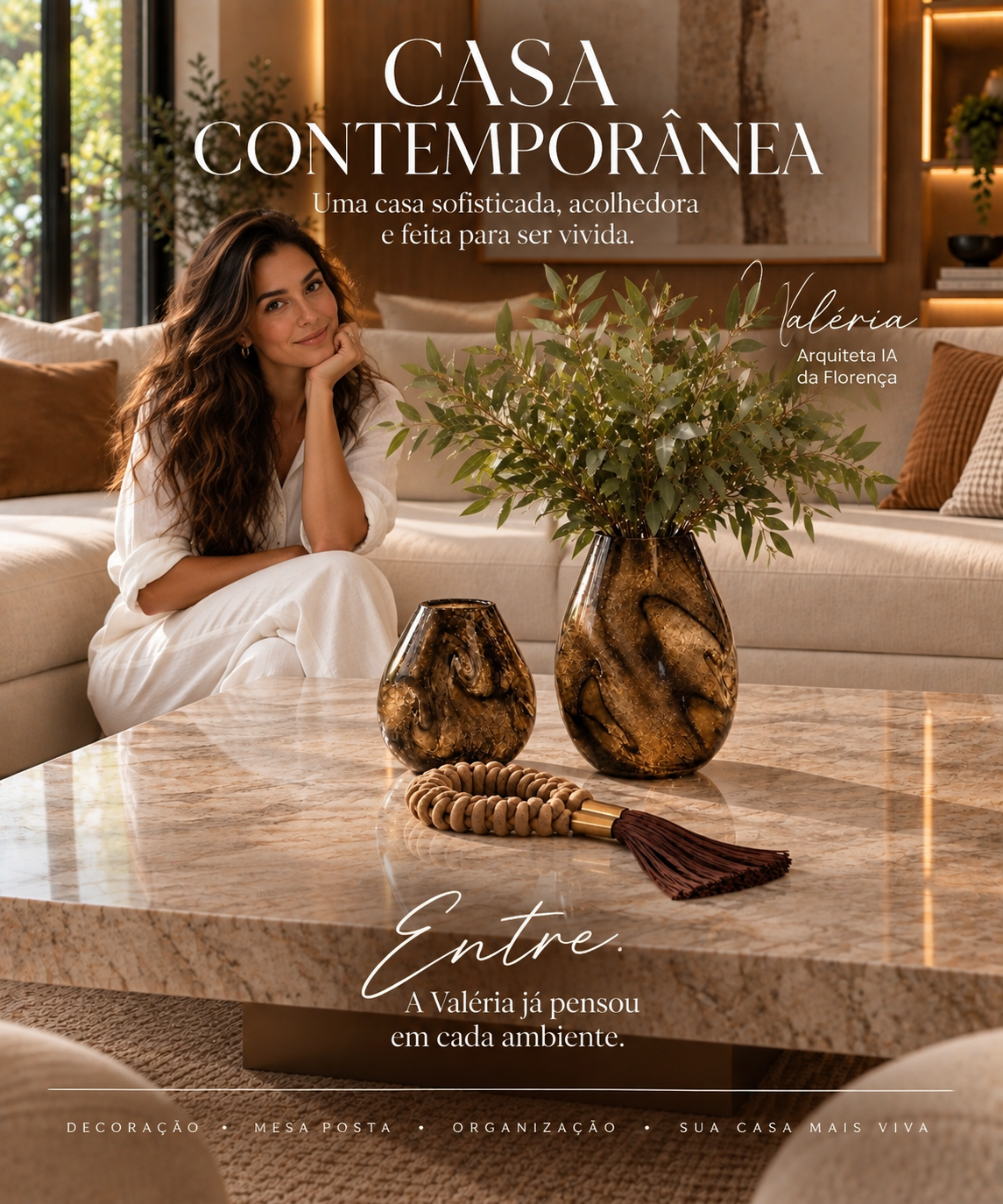 Casa Contemporânea - Carrinho de Arquiteta Florença