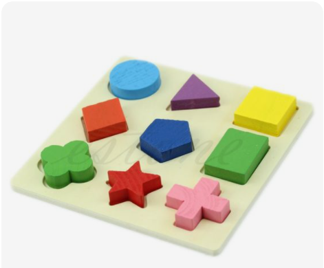 Encastr&iacute;n de Formas Did&aacute;ctico de Madera