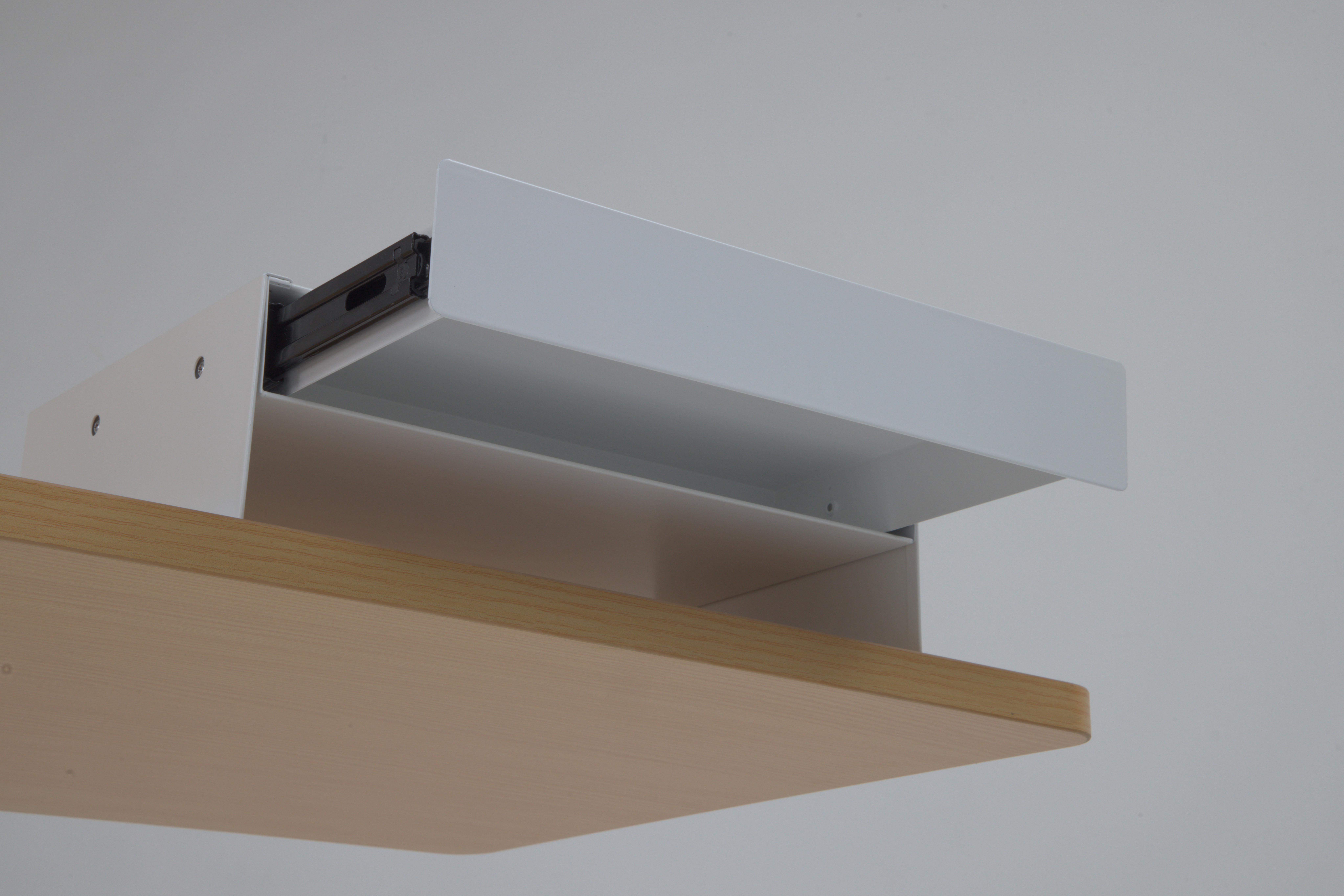 Cajonera integrada al standing desk