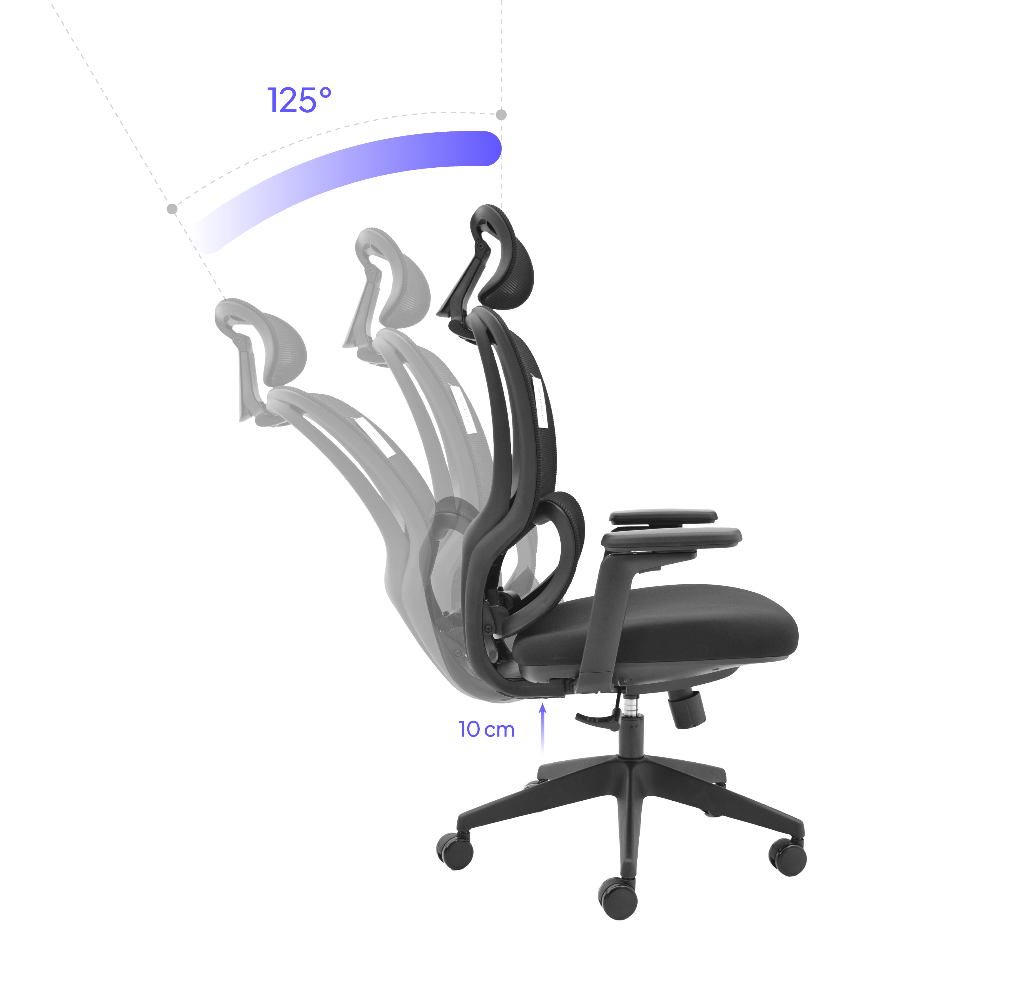 Silla Core Angulo de reclinado