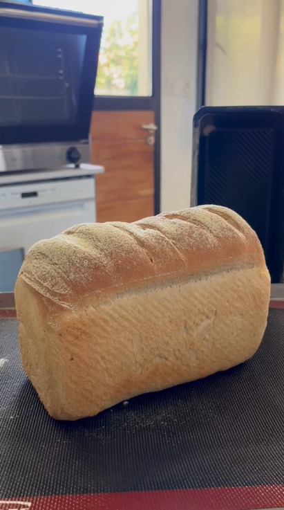 Pan artesano terminado