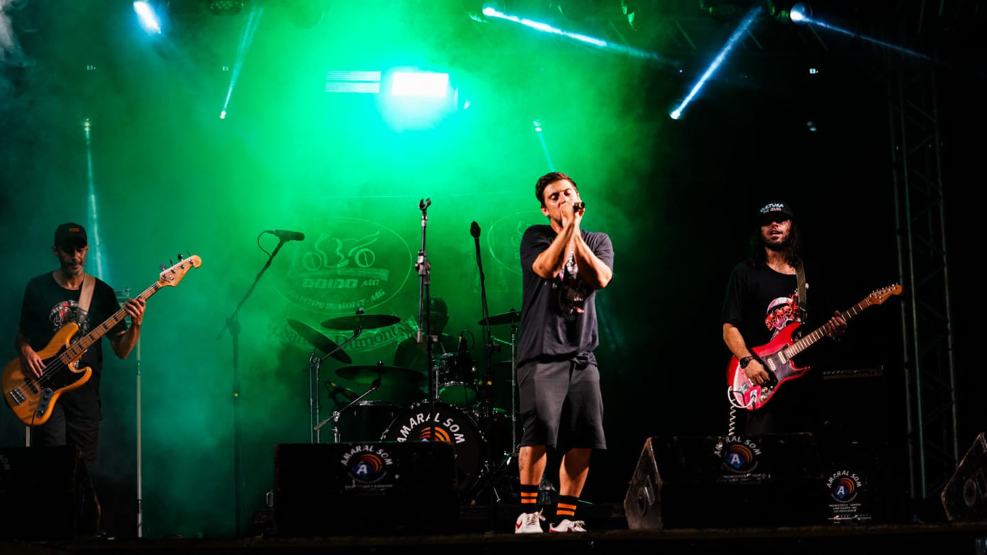 Hashed Skulls Veste a Propina Rock no Festival em Limeira