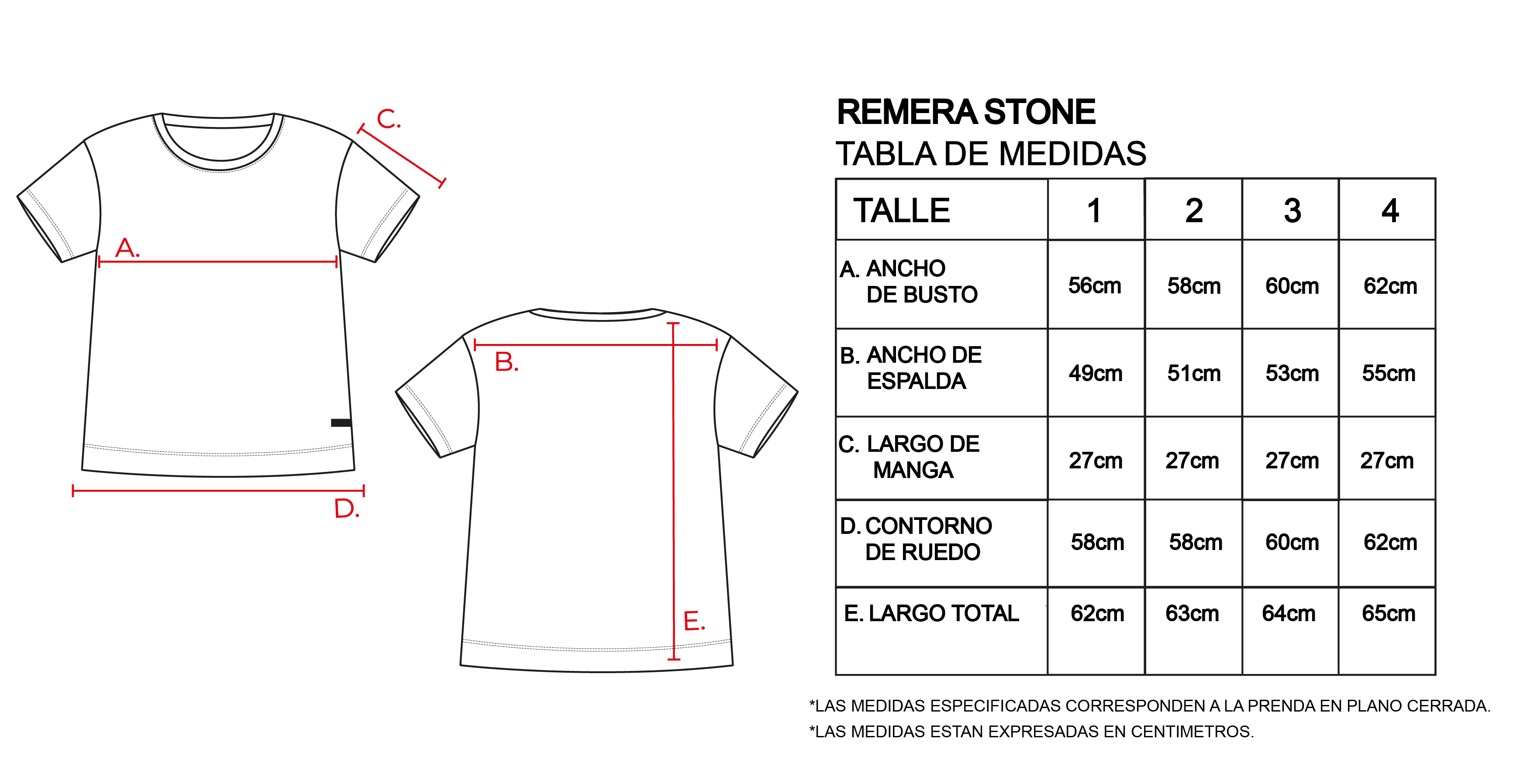Remera Stone