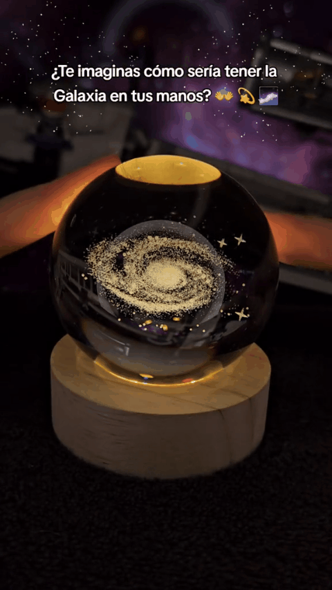 Esfera Galaxia efecto proyecci&oacute;n