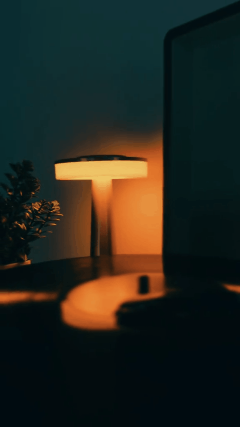 L&aacute;mpara Velador Disc T&aacute;ctil