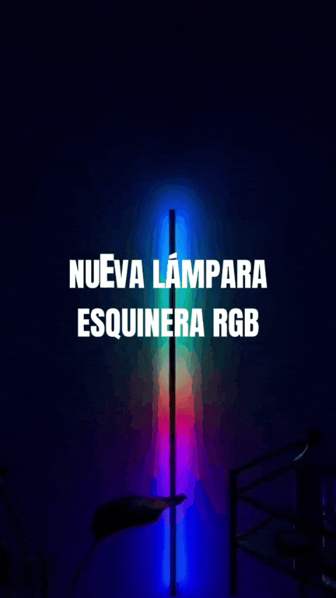 L&aacute;mpara LED RGB de Pie Audiorr&iacute;tmica