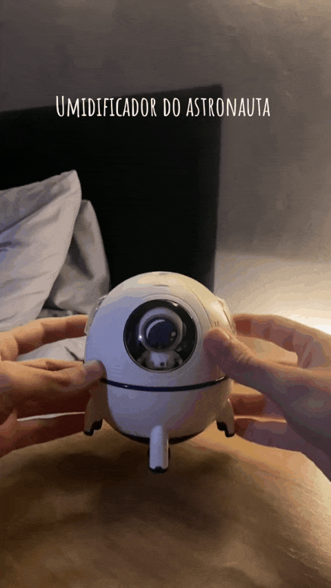 Humidificador Astronauta niebla y aromaterapia