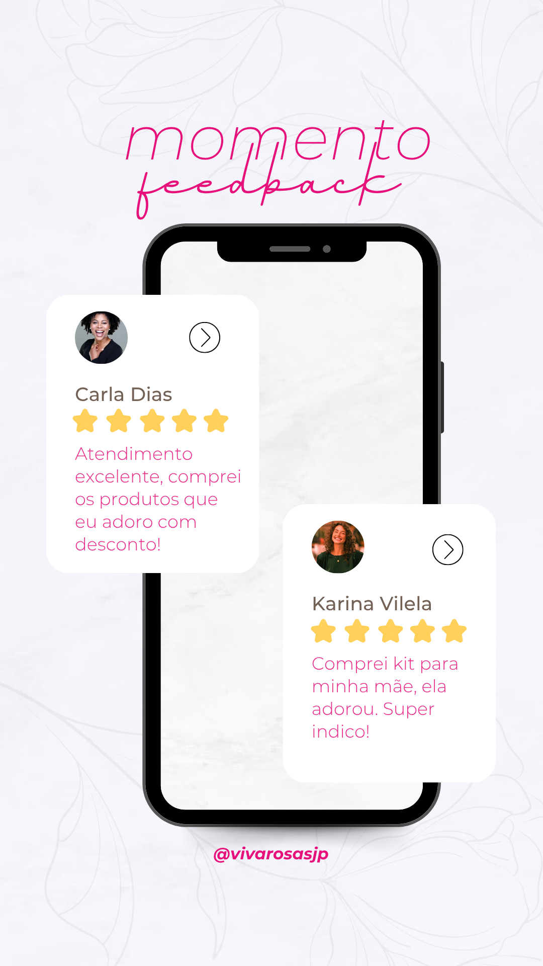 feedback de clientes