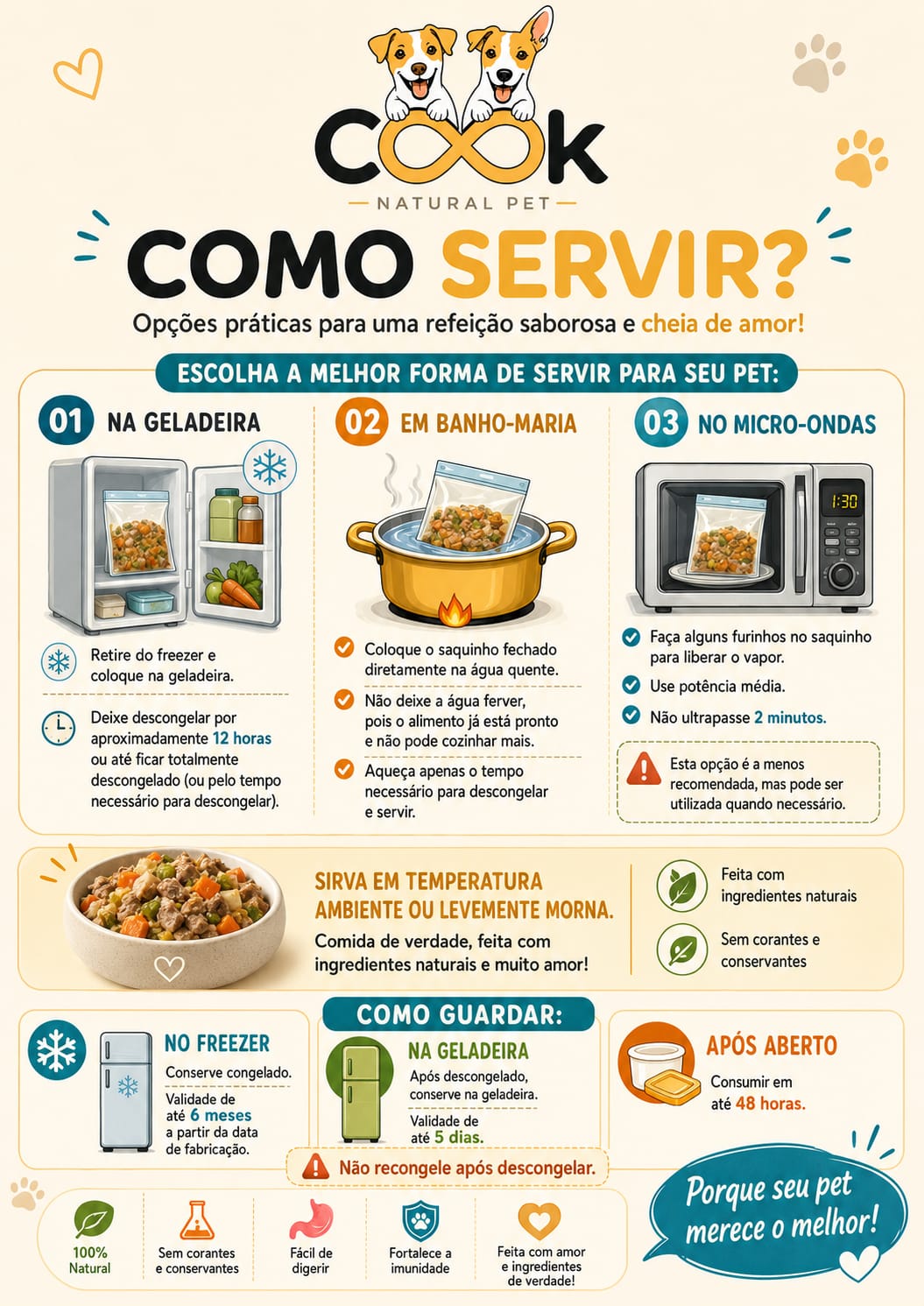 como servir