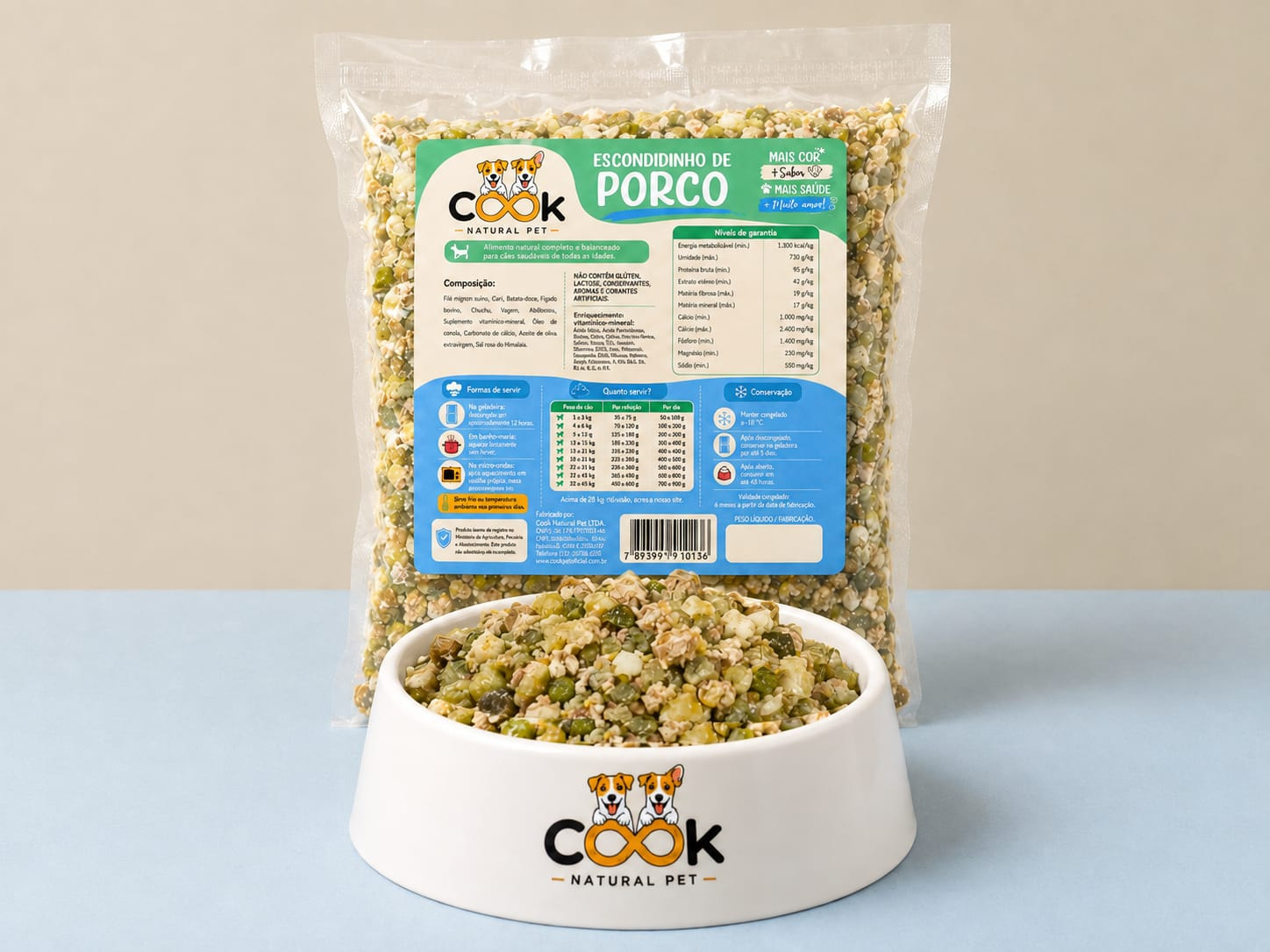 Escondidinho de porco