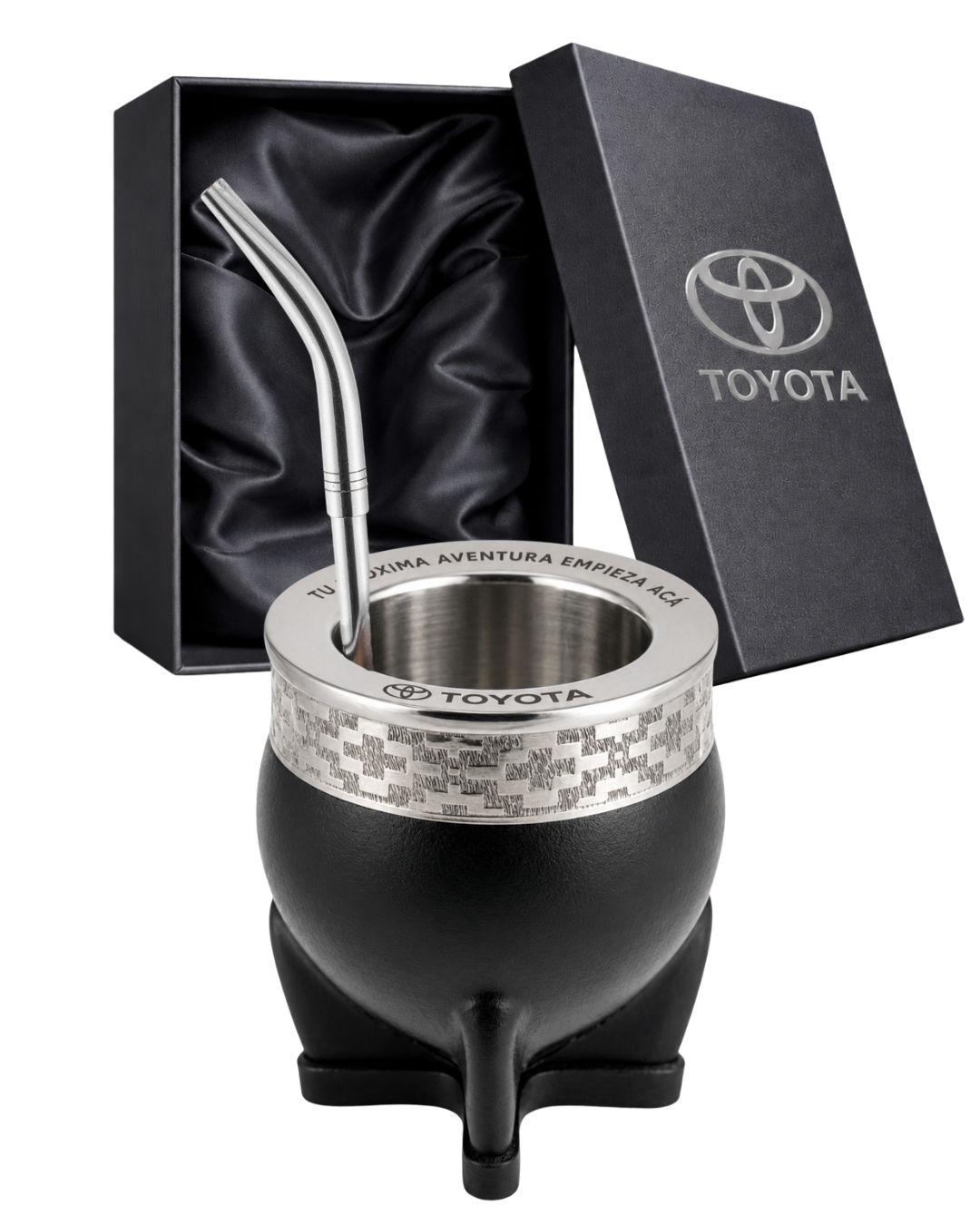 Listo para regalar: Mate + bombilla + packaging